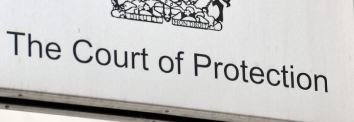 Court of Protection sign