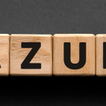 Wooden blocks spelling GAZUMP