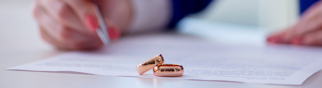 Signing postnuptial agreement
