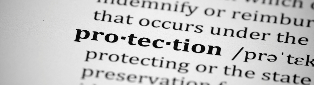 Dictionary definition of protection