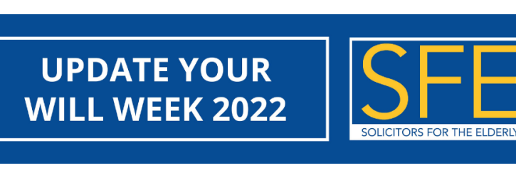 SFE Update your Will week logo