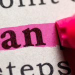 Dictionary definition of plan representing the importance of planning for business owners in case they die