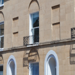 Terrace of listed houses in Bath