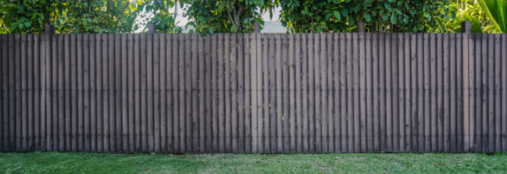 Discover how boundary fence rules apply to this panel fence