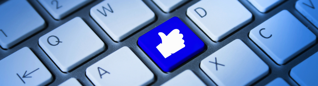 Thumbs Up on keyboard