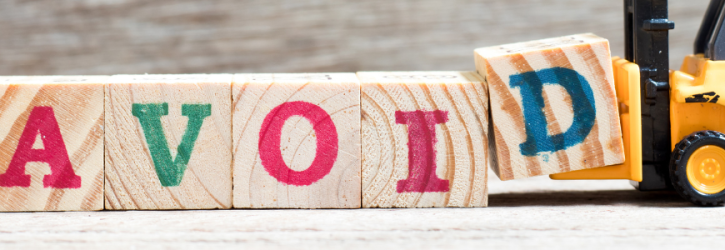 Avoid spelled on wooden blocks: what you should avoid putting in your Will