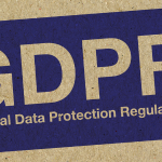 GDPR printed on an envelope