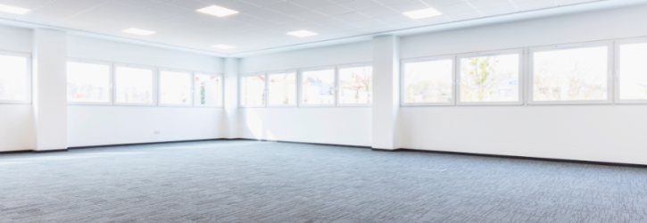 Empty commercial property at risk of squatters