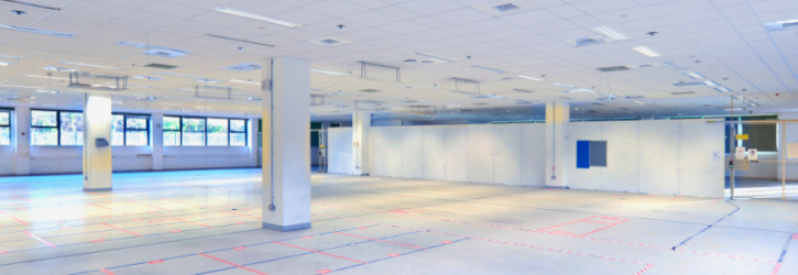 Empty office after exercising commercial lease break clause
