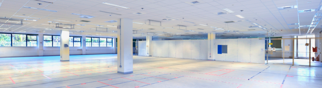 Empty office after exercising commercial lease break clause