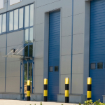 Warehouse units and loading area: part of demised premises