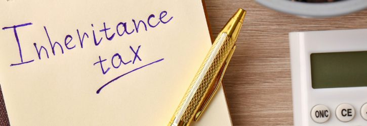 Inheritance Tax changes written on notepad