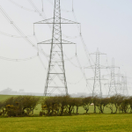 Electricity pylons subject to wayleave agreements