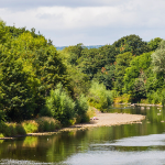 A river affected by nitrate vulnerable zones
