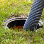 Emptying a septic tank in compliance with the septic tanks regulations
