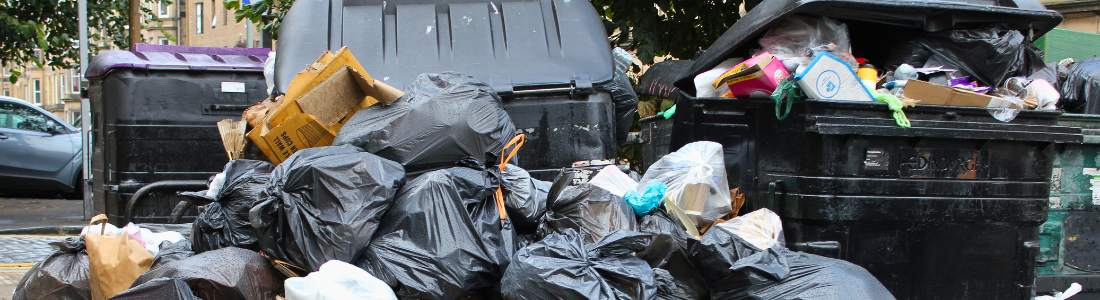 Banner Image Nuisance smells from neighbours overflowing bins