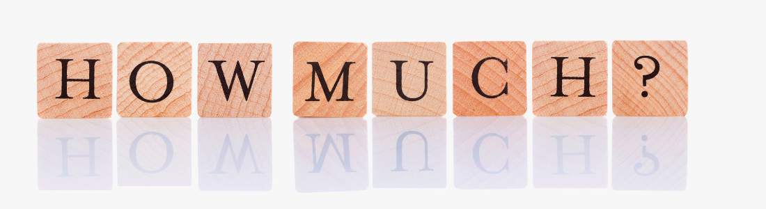 Wooden blocks saying How Much representing Cost of contesting a Will UK